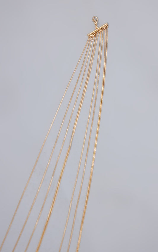 Gold Thin Layered Belly Chain