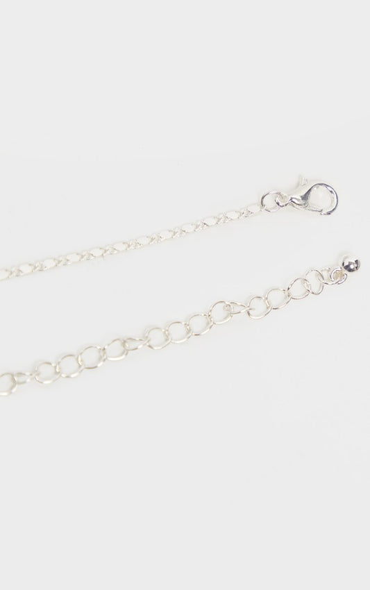 Silver Delicate Infinity Sign Necklace
