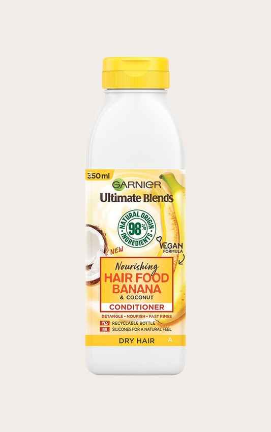 Garnier Ultimate Blends Nourishing Hair Food Banana Conditioner Dry Hair 350ml