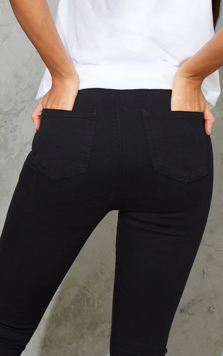 Black Disco Skinny Jeans
