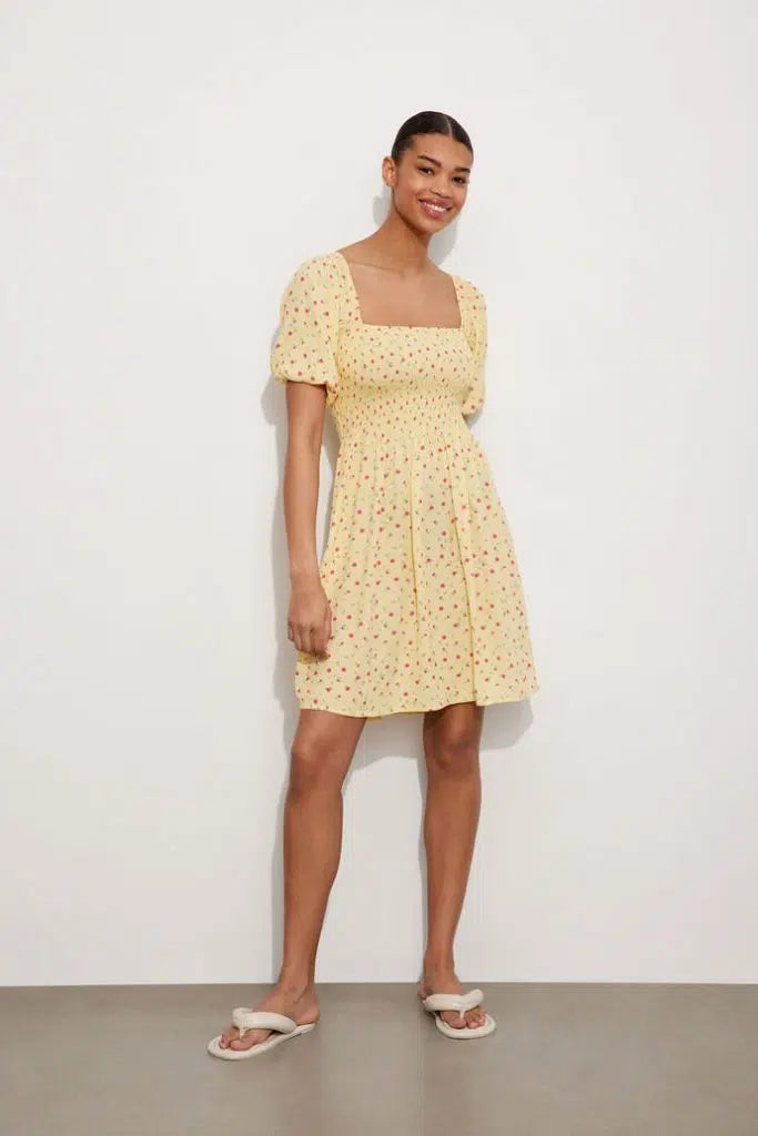 Enzinnia SS SHORT DRESS AOP 6696