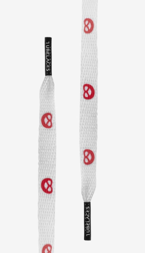 TUBELACES / White Flat BavariaPack.