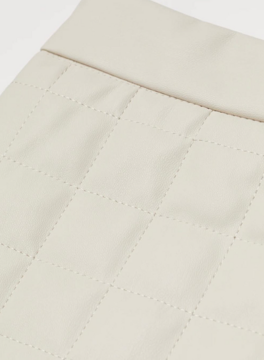 H&M-QUILTED SKIRT