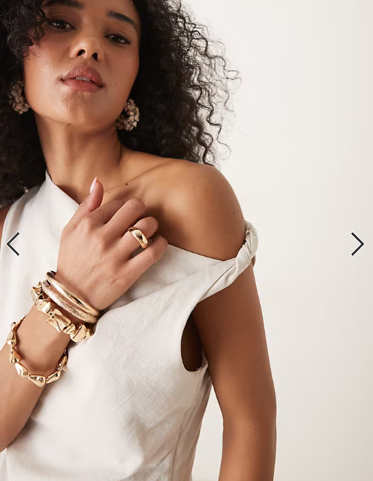 Mango sculpt twist shoulder vest top co-ord in ivory