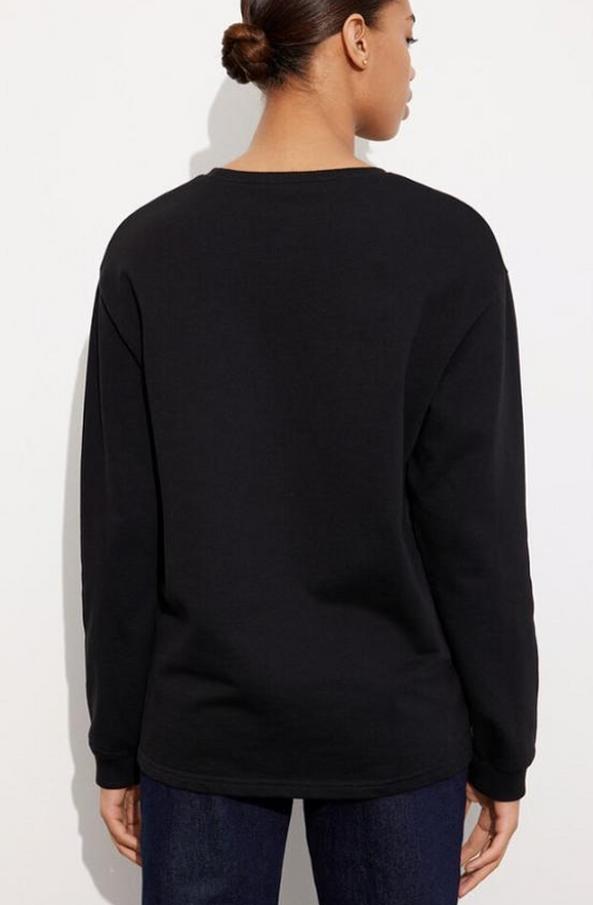 Envii - ENNIEBUHR LS TEE SOLID 5302 Black- Sweater.