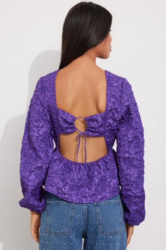 ENURANUS LS TOP 7002 Tillandsia Purple | Dame Envii Bluser