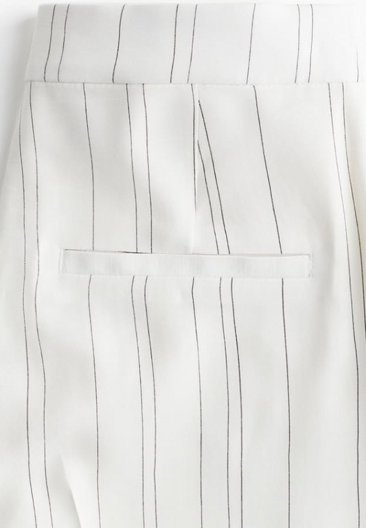 H&M - WIDE-LEG PANTS- Stripe