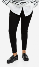 H&M - Skinny High Jeans - Black - Ladies