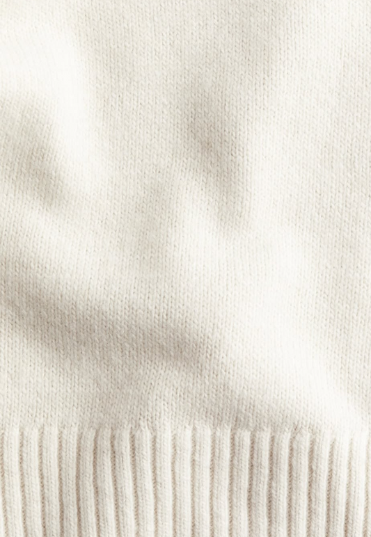 H&M - JUMPER - Cream