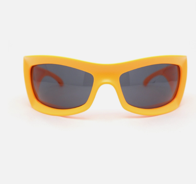 Thick Temple Oversized Large Trendy 90s Sport Sunglasses