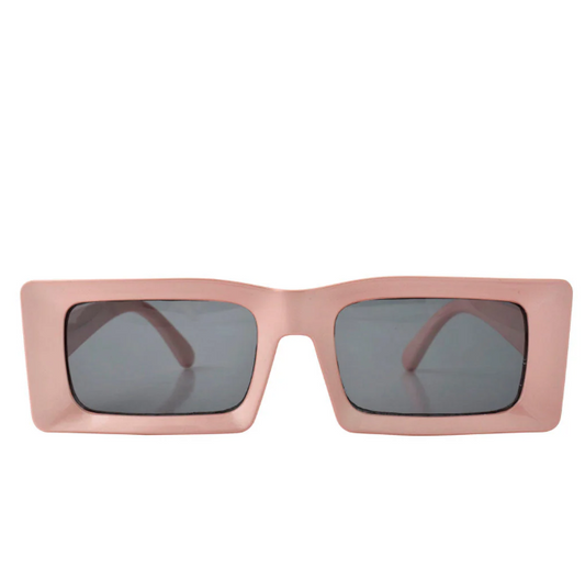 Pink Square Sunglasses