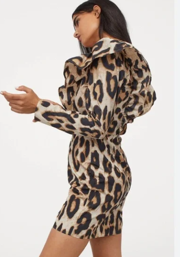 H&M - Flounce-trimmed Dress