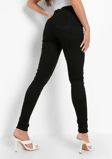 boohoo Tall 5 Pocket Stretch Skinny Jeans