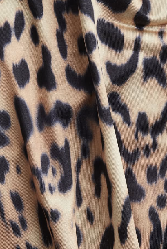 H&M - MOCK TURTLENECK JERSEY TOP