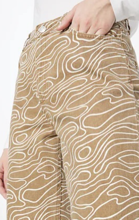 Envii - enbree jeans aop 6865 - beige wood