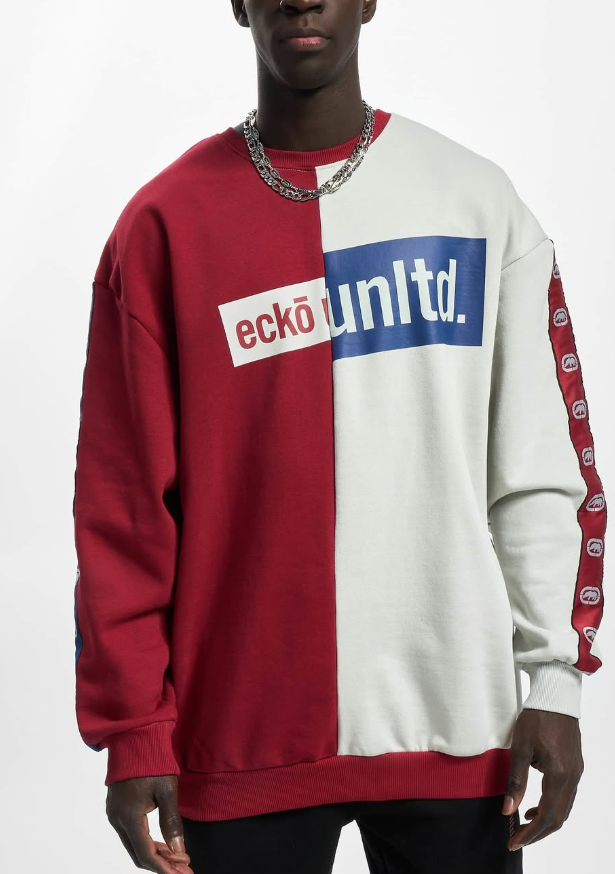 GRANDE CREWNECK - Sweatshirt - red grey