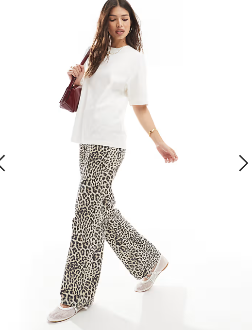Cotton On boxy oversized tee in white