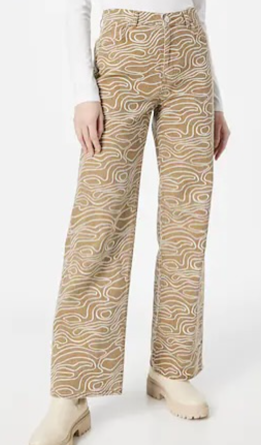 Envii - enbree jeans aop 6865 - beige wood