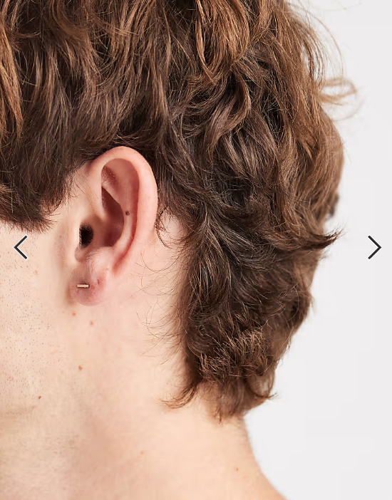 Lost Souls stud earrings in stainless steel