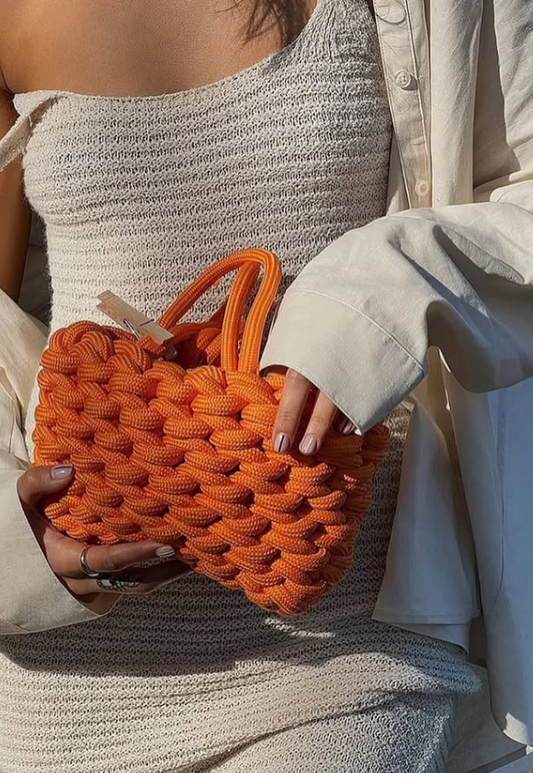Small Knotted Beach Bag