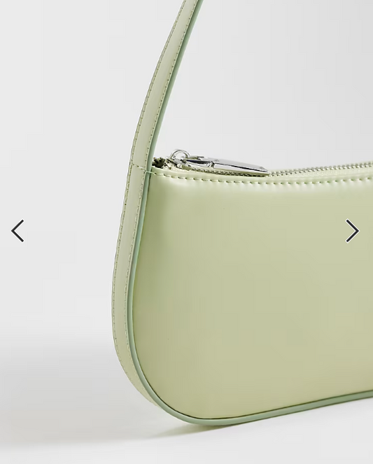 ASOS DESIGN shoulder bag in pistachio green