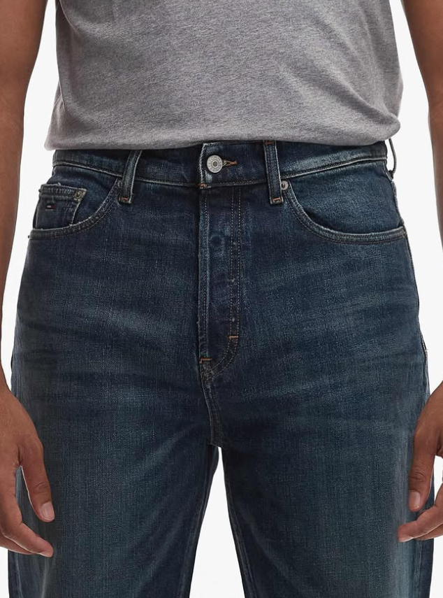 Tommy Jeans - Sonny regular tapered jeans in denim dark