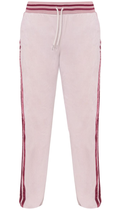 Plt - Purple Velvet Straight Leg Jogger