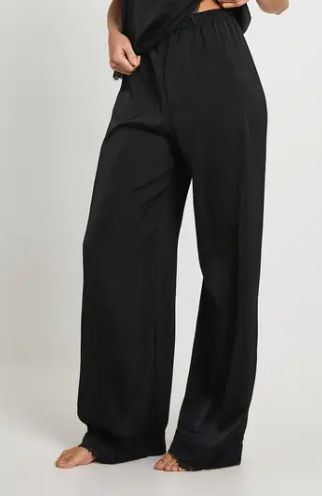 Boohoo Trousers Pyjamas Black