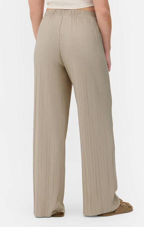 Wide Leg Trousers Stone