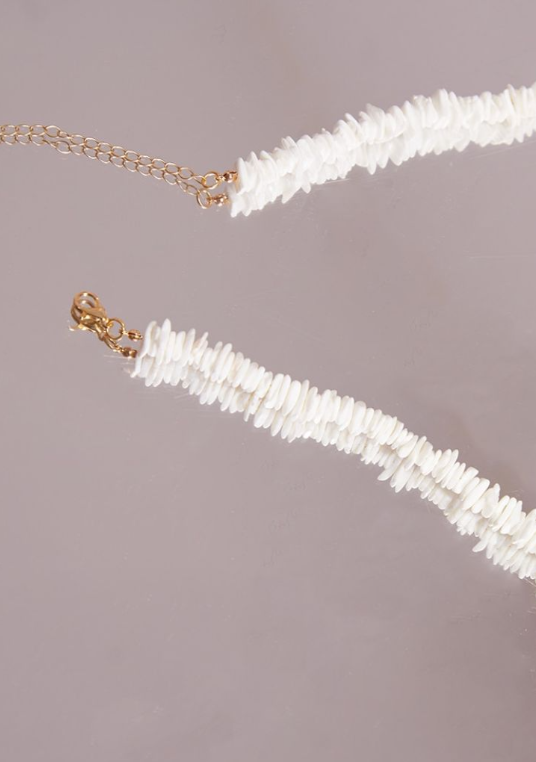 White Shell Belly Chain