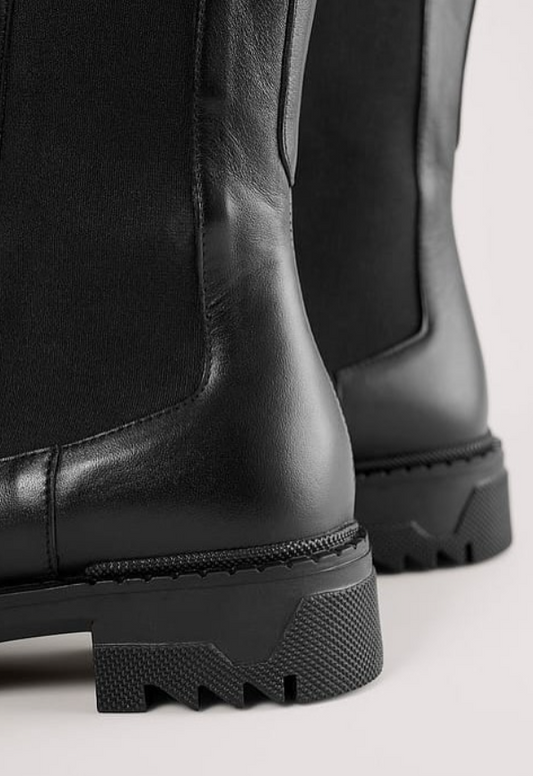 Leather Profile Chelsea Boots
