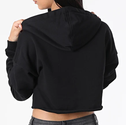 Urban Classics - Sweat Capuche Femme Crop