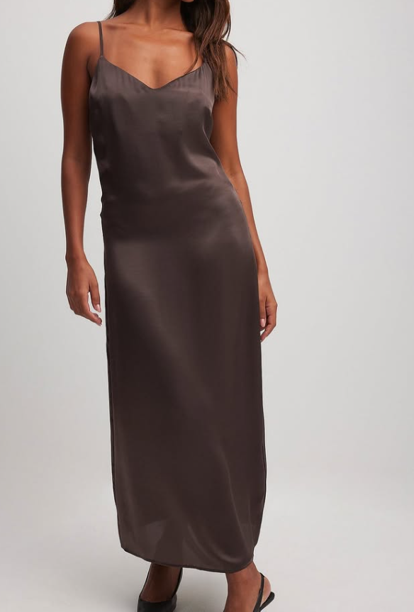 Na-kd Satin Slip Dress