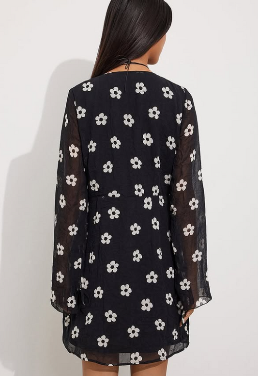 Envii - ENEARTH LS DRESS AOP 7004 - Dresses