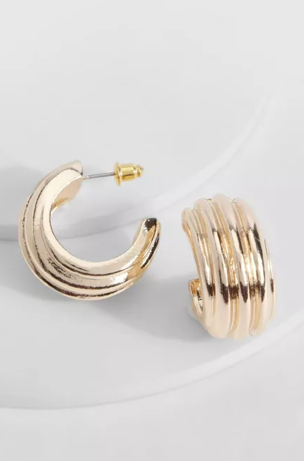 RIDGE STATEMENT STUD EARRINGS