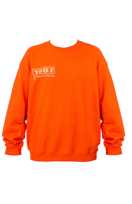 Orange World Tour Graphic Sweatshirt