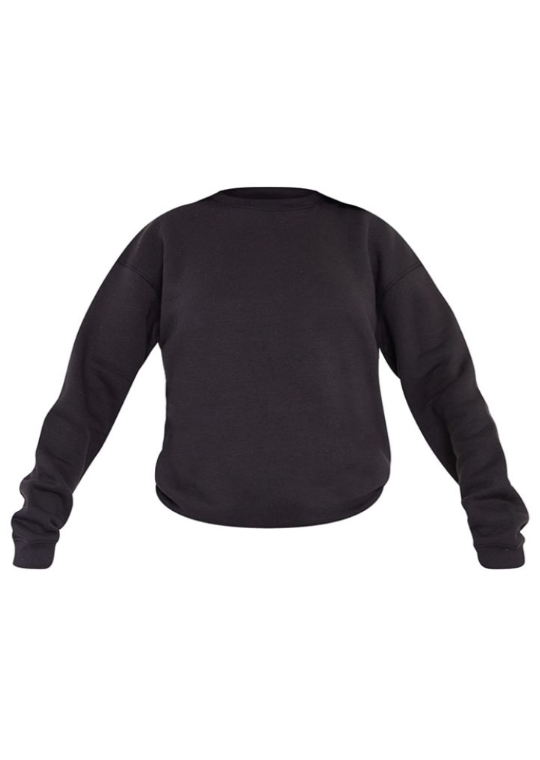 Tall Black Ultimate Basic Oversized Sweatshirt