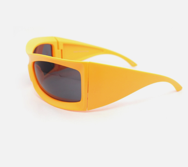Thick Temple Oversized Large Trendy 90s Sport Sunglasses