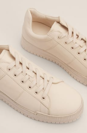 Basic Leather Tennis Trainers