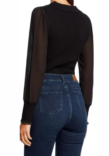 Morgan - 232 Mlide - chiffon sleeve sweater