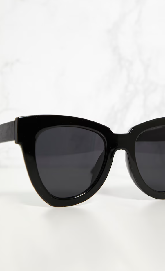 Black Winged Sunglasses