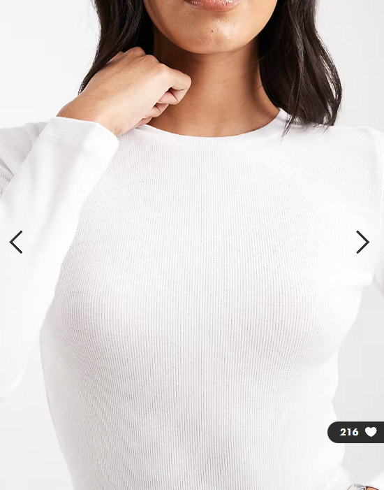 Brave Soul cotton long sleeve t-shirt in white