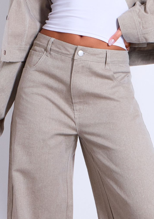 Light Grey Slouchy Denim Jeans