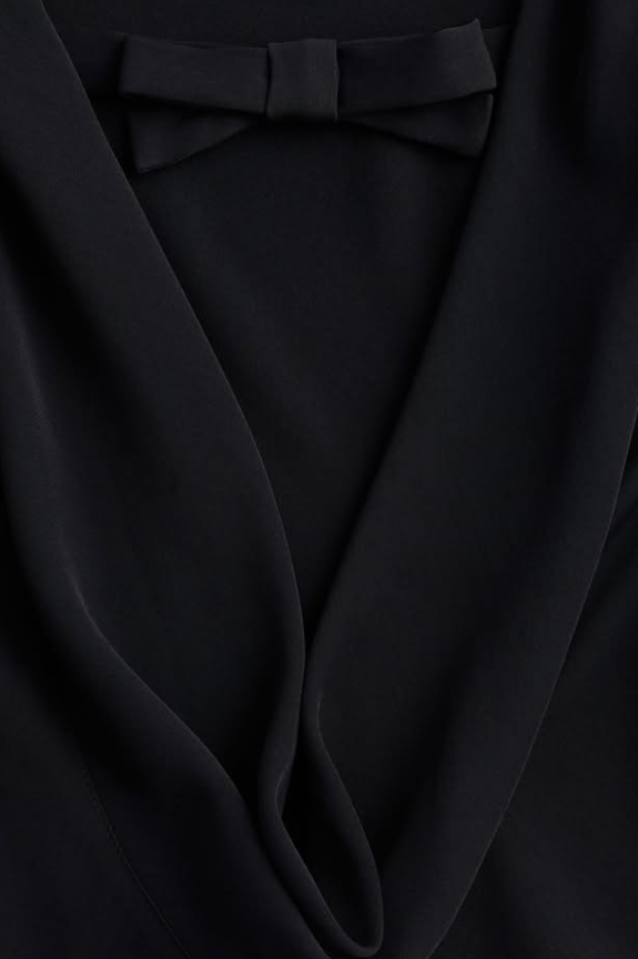 H&M - cowl back dress