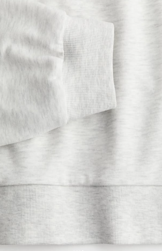 H&M - OFF-THE-SHOULDER SWEATSHIRT