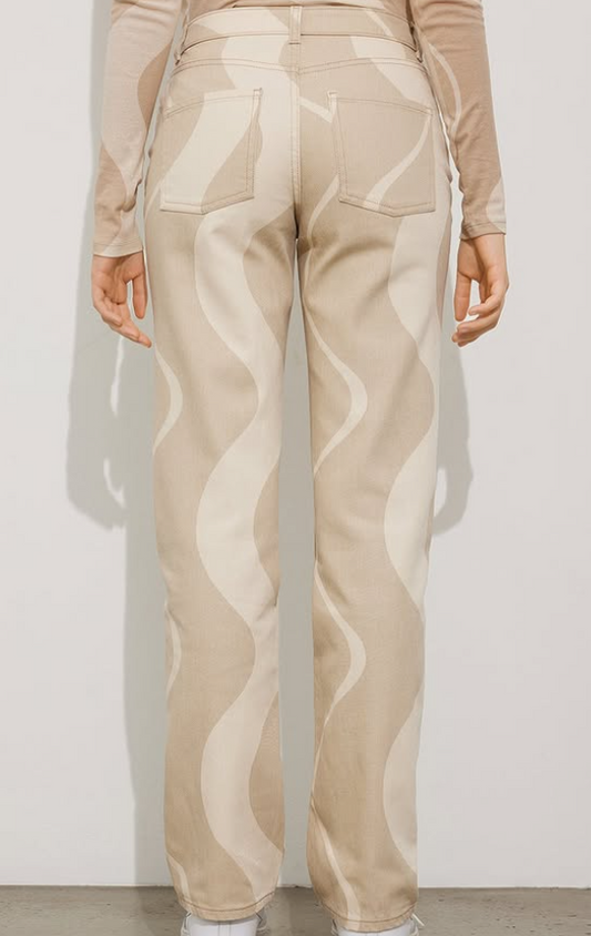 Envii - ENBREE STRAIGHT JEANS AOP 6865 - Jeans.