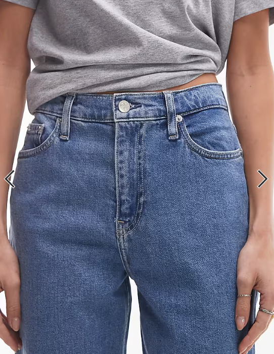 Calvin Klein Jeans mom jeans in mid wash