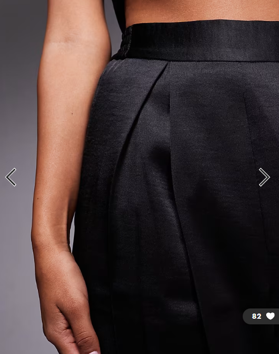 TFNC tailored trousers in black