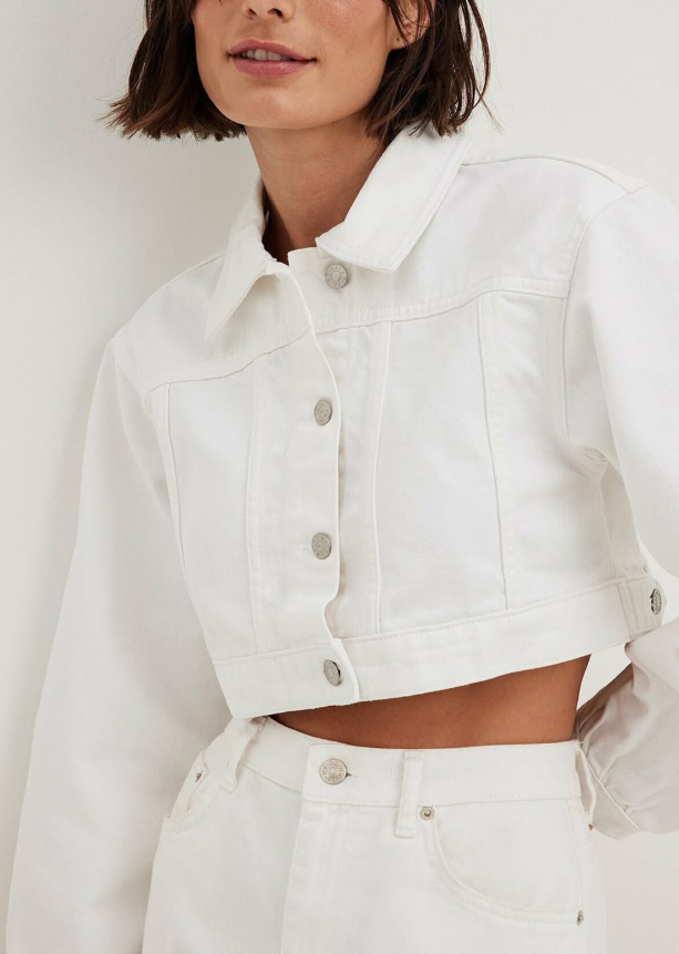 NAKD - Cropped Denim Jacket