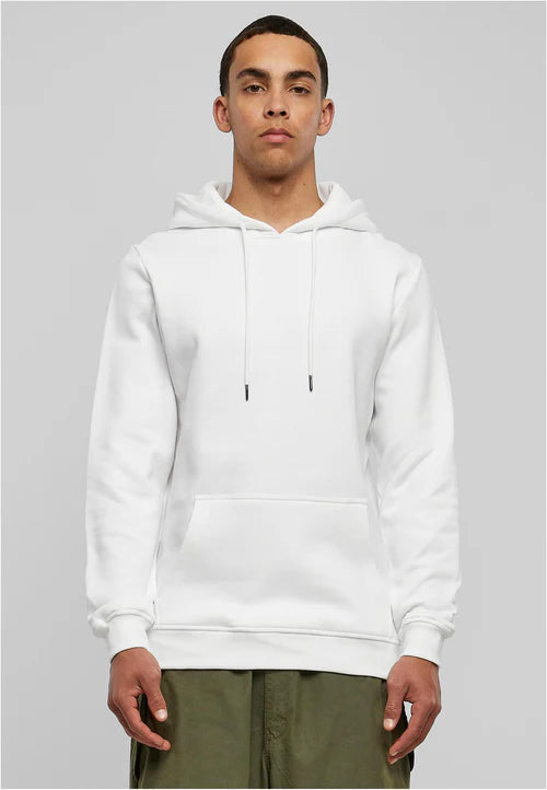 URBAN CLASSICS - TB3086 - ORGANIC BASIC HOODIE - WHITE.